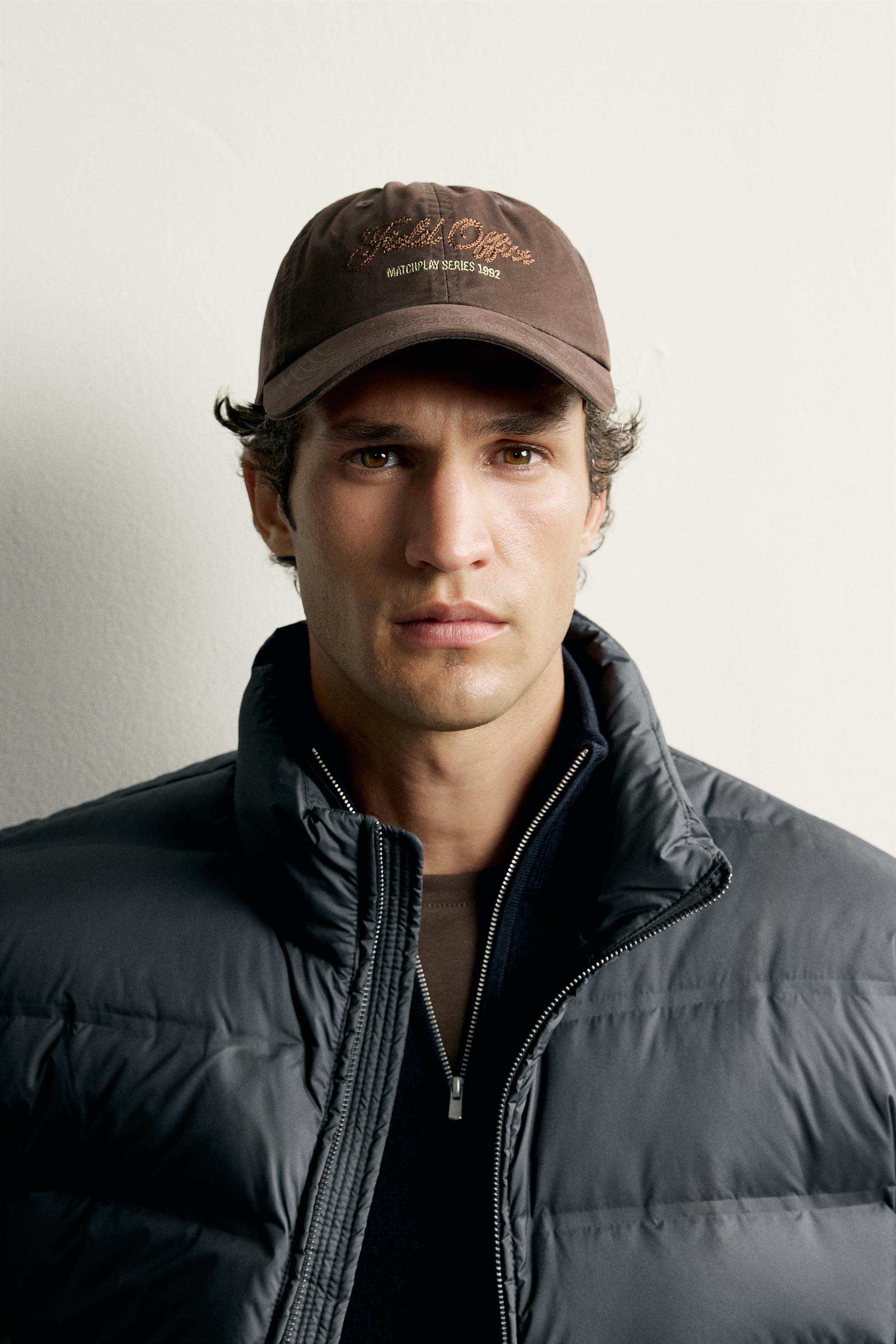 WASHED EMBROIDERED CAP